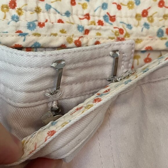 Marc Jacobs pants 10 women cropped capris clamdiggers pink - Picture 5 of 10